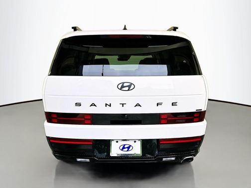 White 2026 Hyundai SANTA FE Calligraphy