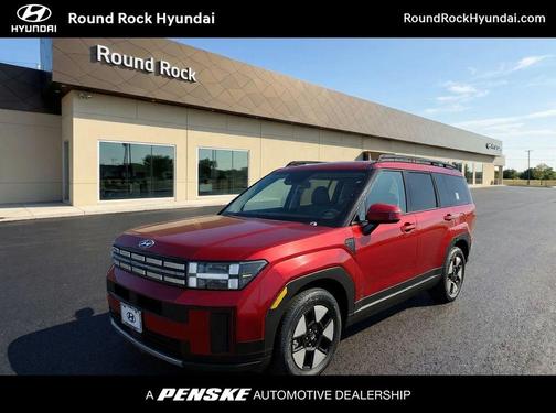 Red 2026 Hyundai SANTA FE HEV SEL