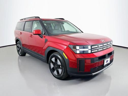 Red 2026 Hyundai SANTA FE HEV SEL