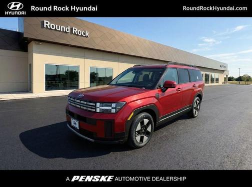 Red 2026 Hyundai SANTA FE HEV SEL