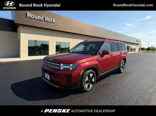 Red 2026 Hyundai SANTA FE HEV SEL