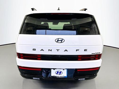 White 2026 Hyundai SANTA FE HEV Calligraphy
