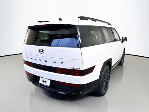 White 2026 Hyundai SANTA FE HEV Calligraphy