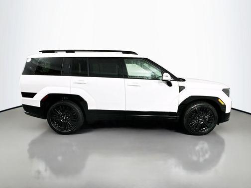 White 2026 Hyundai SANTA FE HEV Calligraphy