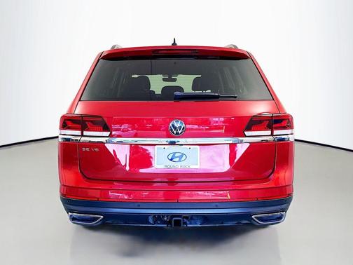 Aurora Red Metallic 2023 Volkswagen Atlas 3.6L SE w/Technology