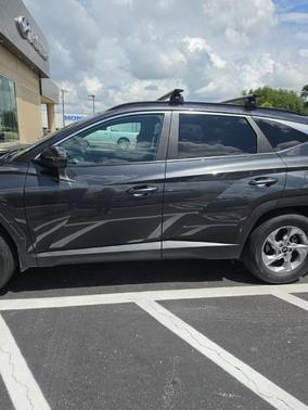 Gray 2022 Hyundai TUCSON SEL