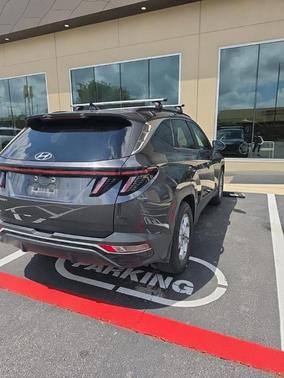 Gray 2022 Hyundai TUCSON SEL