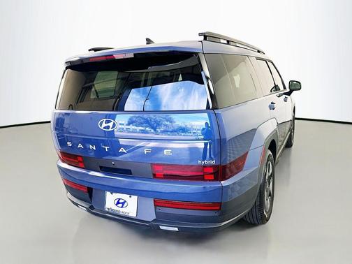Atlantic Blue 2026 Hyundai SANTA FE HEV SEL