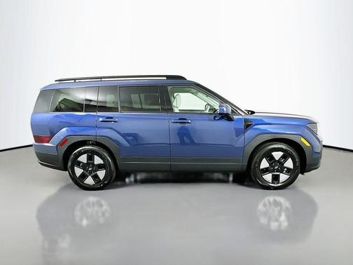 Atlantic Blue 2026 Hyundai SANTA FE HEV SEL