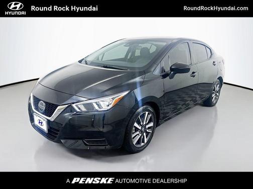Super Black 2021 Nissan Versa 1.6 SV