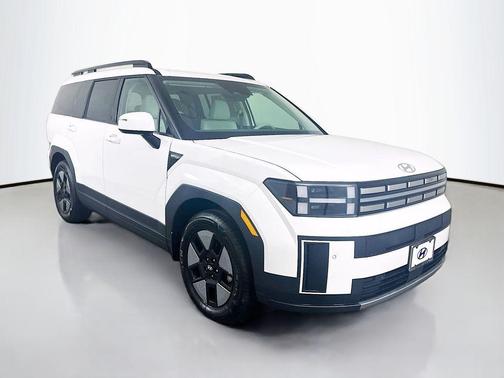 White 2026 Hyundai SANTA FE HEV SEL