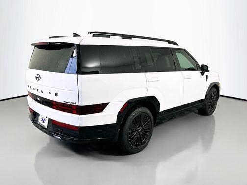 White 2026 Hyundai SANTA FE HEV Calligraphy