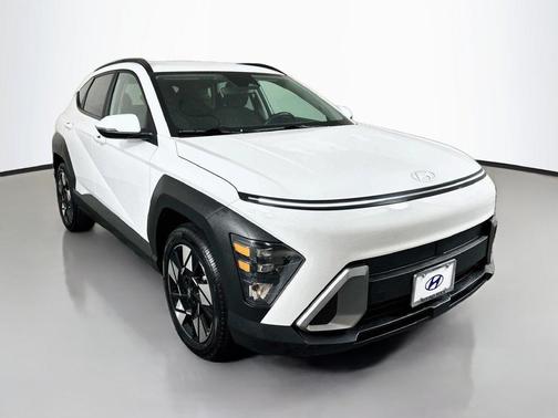 White 2025 Hyundai KONA SEL