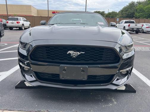 Black 2015 Ford Mustang EcoBoost Premium