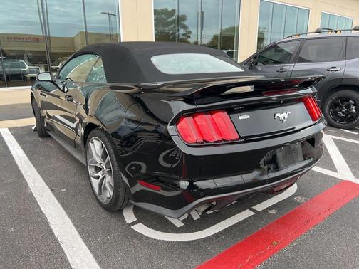 Black 2015 Ford Mustang EcoBoost Premium