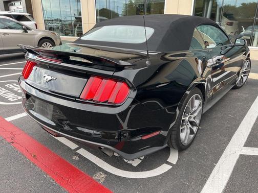 Black 2015 Ford Mustang EcoBoost Premium