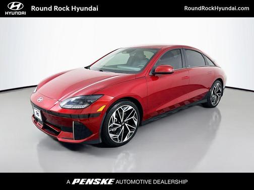 Red 2023 Hyundai IONIQ 6 SEL