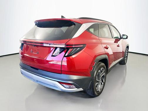Red 2025 Hyundai TUCSON Hybrid Limited