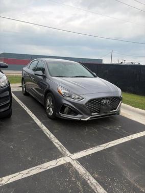 Machine Gray 2019 Hyundai SONATA Limited