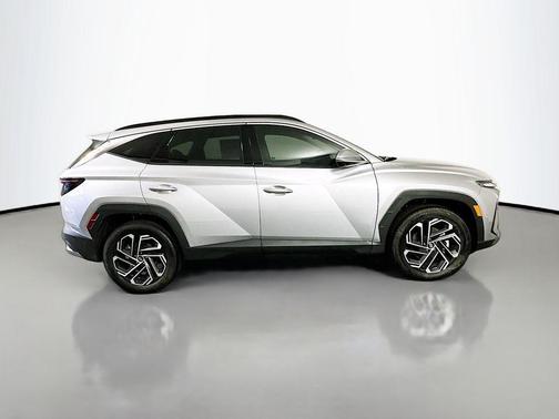 Shimmering Silver 2026 Hyundai TUCSON Hybrid Limited