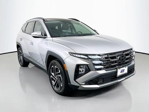 Shimmering Silver 2026 Hyundai TUCSON Hybrid Limited