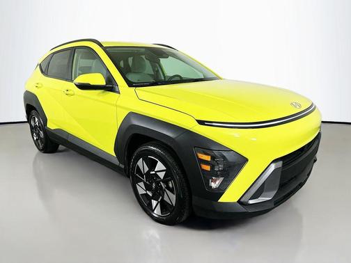 Yellow 2025 Hyundai KONA SEL