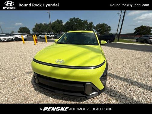 Yellow 2025 Hyundai KONA SEL