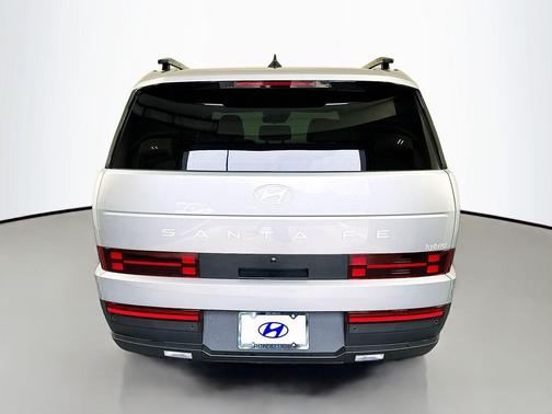Shimmering Silver 2026 Hyundai SANTA FE HEV SEL