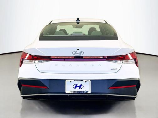 Serenity White Pearl 2026 Hyundai ELANTRA HEV Blue