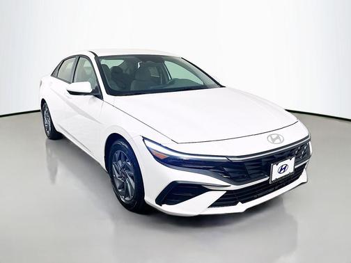 Serenity White Pearl 2026 Hyundai ELANTRA HEV Blue