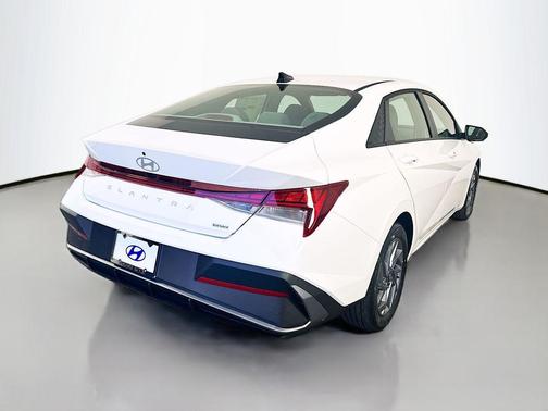 Serenity White Pearl 2026 Hyundai ELANTRA HEV Blue