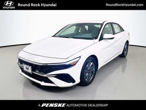 Serenity White Pearl 2026 Hyundai ELANTRA HEV Blue