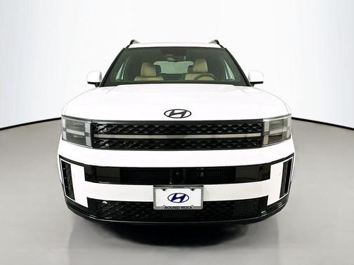 White 2026 Hyundai SANTA FE HEV Calligraphy