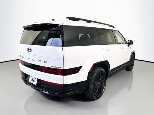White 2026 Hyundai SANTA FE HEV Calligraphy