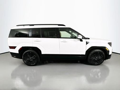 White 2026 Hyundai SANTA FE HEV Calligraphy
