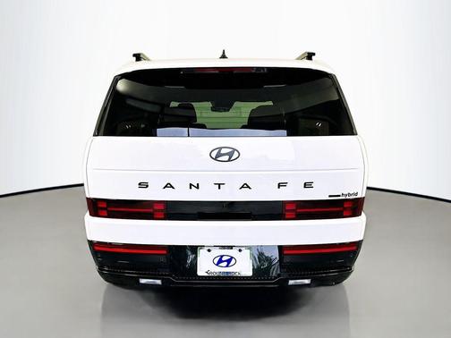 White 2026 Hyundai SANTA FE HEV Calligraphy