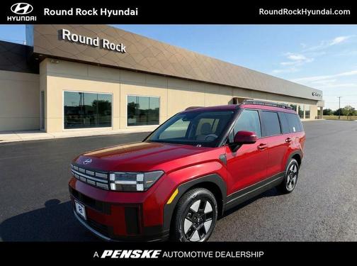 Red 2026 Hyundai SANTA FE HEV SEL