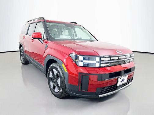Red 2026 Hyundai SANTA FE HEV SEL