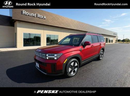 Red 2026 Hyundai SANTA FE HEV SEL