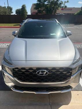 Shimmering Silver 2023 Hyundai SANTA FE Calligraphy