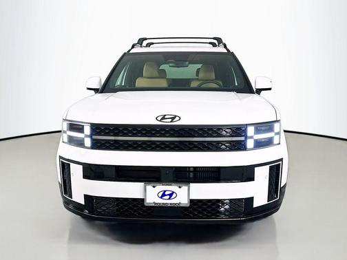 White 2026 Hyundai SANTA FE HEV Calligraphy