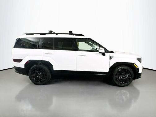 White 2026 Hyundai SANTA FE HEV Calligraphy