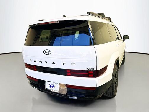 White 2026 Hyundai SANTA FE HEV Calligraphy