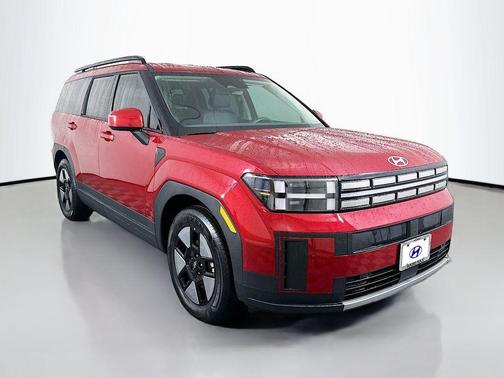Red 2026 Hyundai SANTA FE HEV SEL