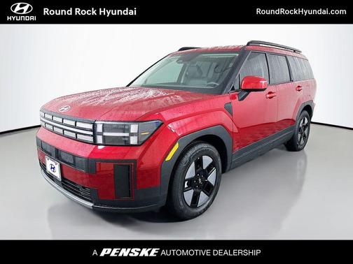 Red 2026 Hyundai SANTA FE HEV SEL
