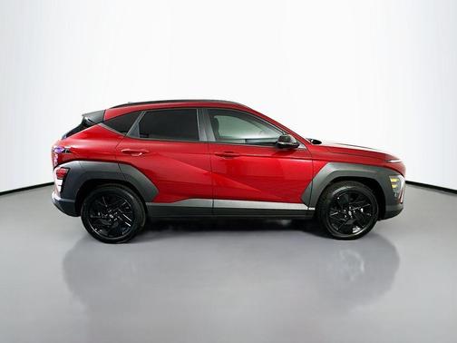 Red Metallic 2026 Hyundai KONA SEL Sport