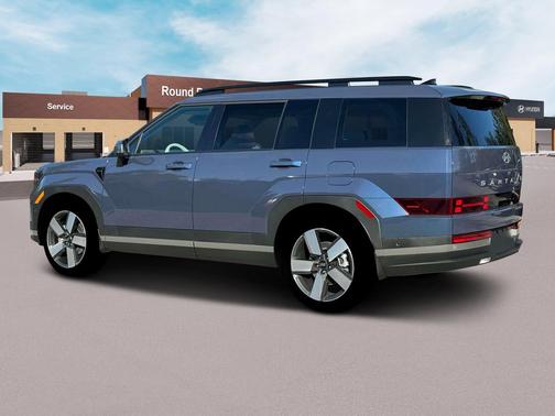 Atlantic Blue 2026 Hyundai SANTA FE HEV Limited