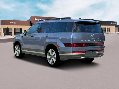 Atlantic Blue 2026 Hyundai SANTA FE HEV Limited