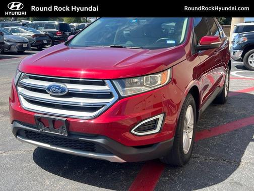 Ruby Red Metallic 2018 Ford Edge SEL