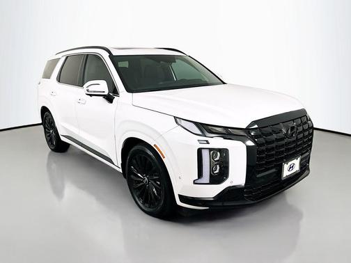 White 2025 Hyundai PALISADE Calligraphy Night Edition
